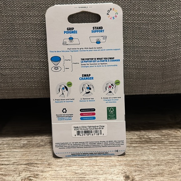New Black popsocket - Picture 2 of 3